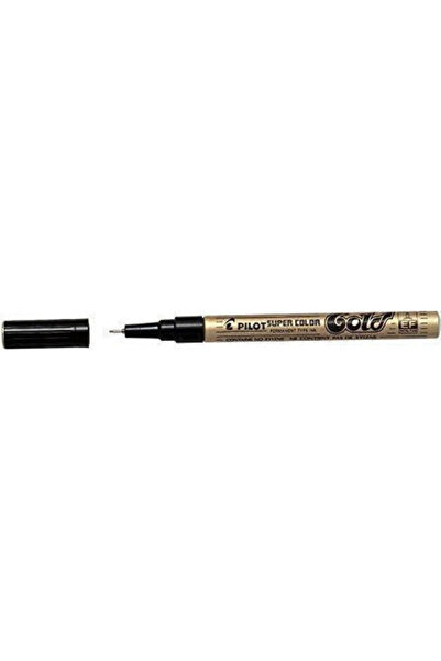 Pilot Marker Permanent Super Color Extra Fin 1mm Auriu (Auriu)