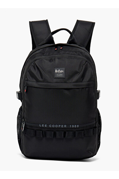Lee Cooper Solid Backpack for Kids 13+ Years with Padded Laptop Sleeve