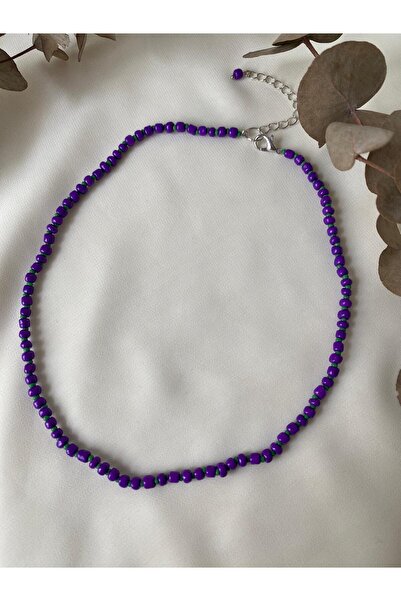 sabiha aksesuar Beaded Color Color Summer Necklace