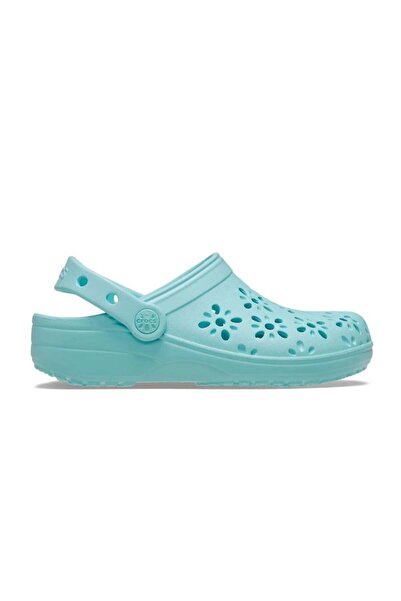Crocs Classic Floral Cut Out Clog K Kids Sandals 210943-4Pd Juststep