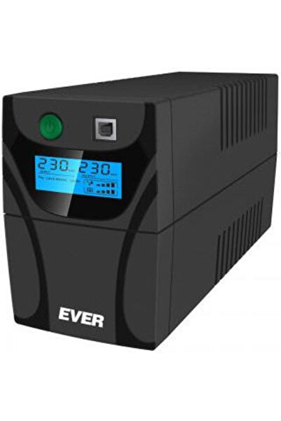 Ever Easyline 650 AVR USB UPS (VI) Line-Interactive 650VA 360W cu 2 prize AC ...