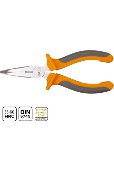 NEO Tools Clește cu vârf curbat HRC 55-60 200mm Clește de tăiat Lungime curba...