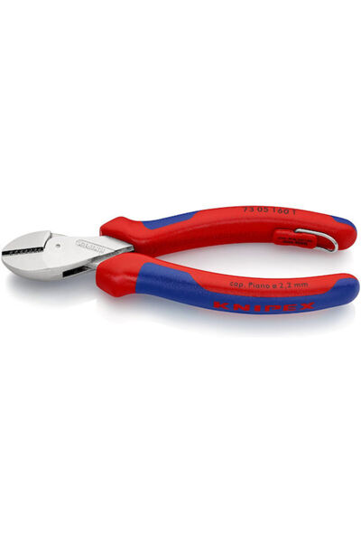 Knipex Clește tăietor lateral în unghi, lungime 160mm, Cod: 73 05 160 T
