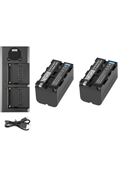 Newell Încărcător dublu de baterii compatibil cu Sony Cod: NP-F770