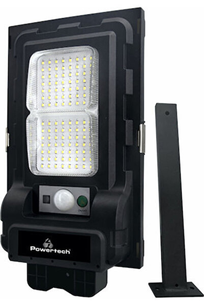 POWERTECH Επιτοίχιο Ηλιακό Φωτιστικό 50W 480lm Λευκό 4000K με Αισθητήρα Κίνησ...