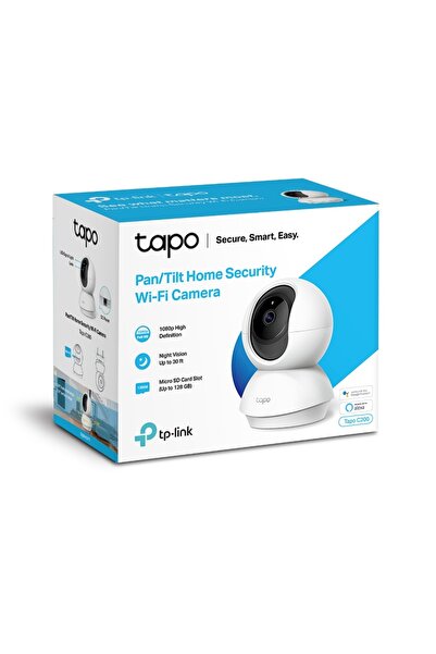 OEM TP-Link Tapo C200 Κάμερα Wi-Fi Pan/Tilt 1080p με Αμφίδρομο Ήχο & Ανίχνευσ...