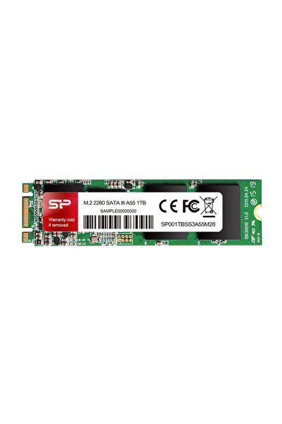 Silicon Power SSD A55, 1TB, M.2 2280, SATA III, 560-530MB/s