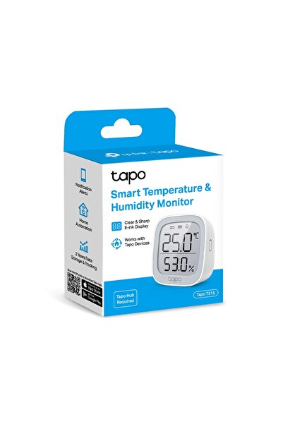OEM TP-Link Tapo T315 Έξυπνος Μετρητής Θερμοκρασίας & Υγρασίας με E-ink Οθόνη...