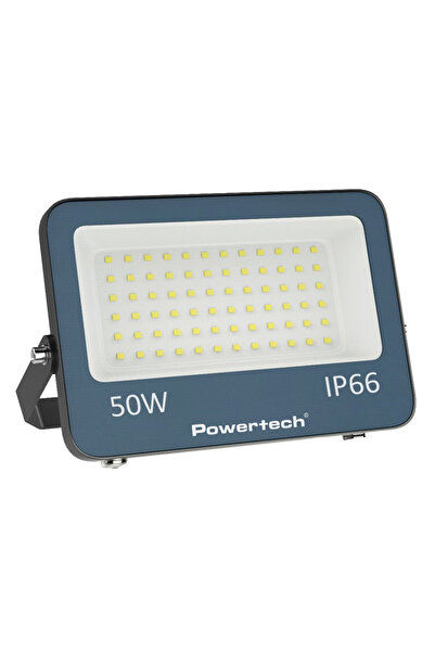 POWERTECH LED προβολέας PT-1459, 50W, 4000K, 4500lm, IP66
