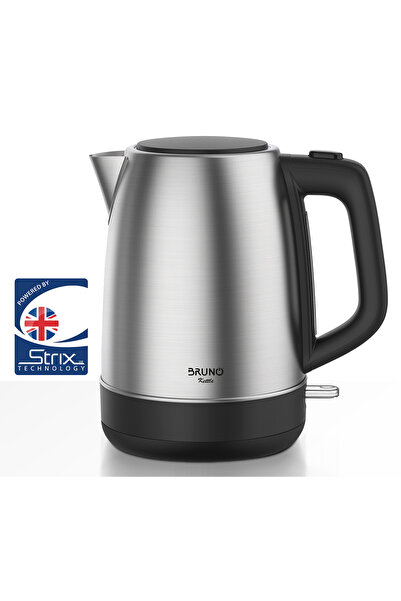 Bruno BRN-0246 Βραστήρας νερού ανοξείδωτος 1.7L STRIX 2200W, Inox