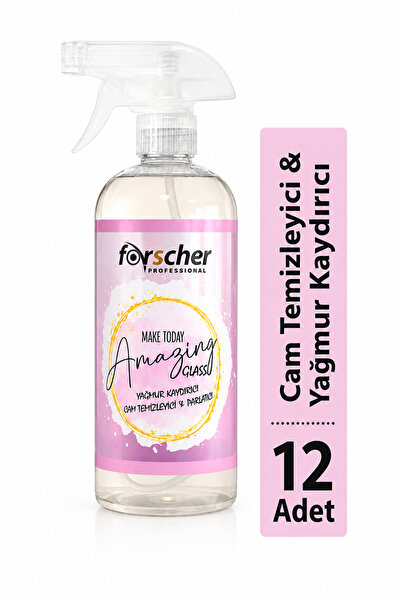 Forscher Make Today Amazing Glass Cam Temizleyici & Parlatıcı & Yağmur ve Çam...