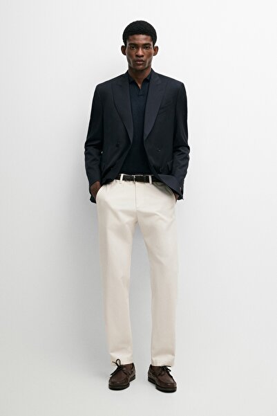 Massimo Dutti Pamuklu slim fit pantolon