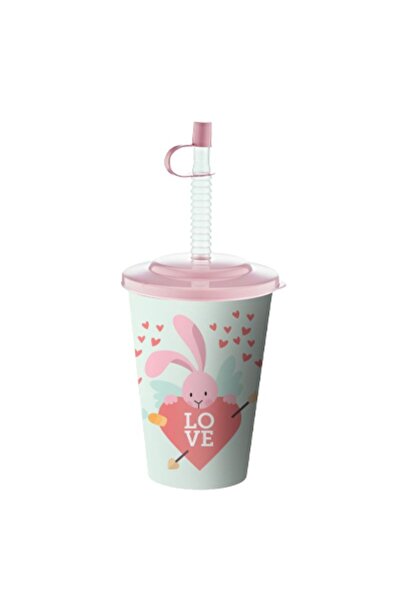 Hobby Glass with Straw 500 ml 1274