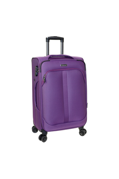 Diplomat Troler extensibil mediu 68x41x30 cm Diplomat, Poliester, Lacăt cu co...