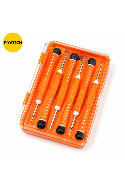PİYATECH iPhone Manyetik Tornavida Seti 0.6mm Y Uç 0.8mm T2 1.5+ 1.5- 2.5+ | ...