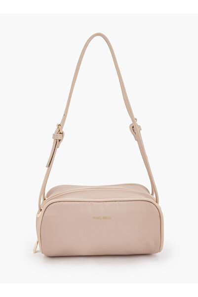 Flora Bella by Shoexpress Textured Shoulder Bag with Zip Closure