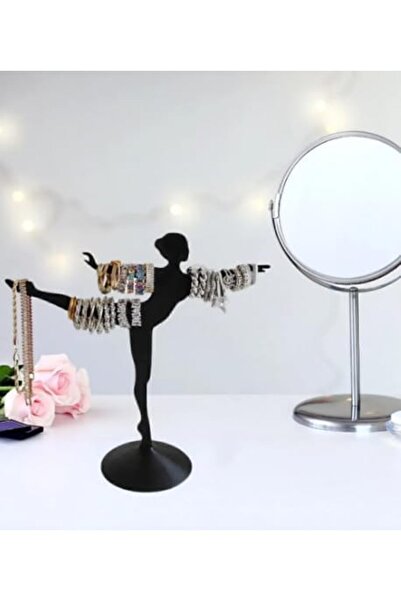 Yıldızan Edl Shop Decorative Ballerina Design Jewelry Stand, Organizer, Ring/...