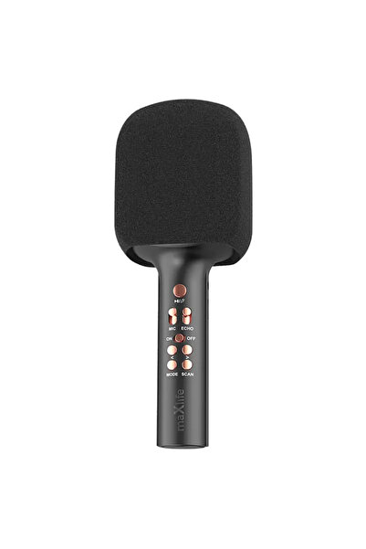 OEM Μικρόφωνο Καραόκε Bluetooth με ενσωματωμένο ηχείο, μαύρο, maXlife MXBM-60...