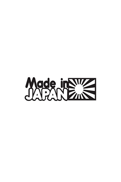 Amo-Stickers Sticker Auto Made in Japan 25cm Negru