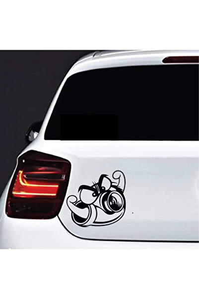 Amo-Stickers Sticker auto Turbo Muscle 30cm Verde