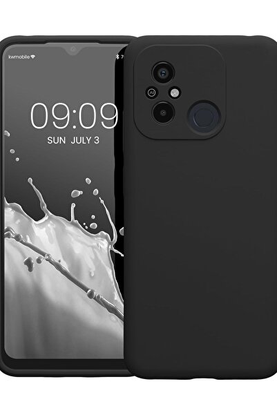 KWmobile Soft Flexible Rubber Cover - Θήκη Σιλικόνης Xiaomi Redmi 12C - Black