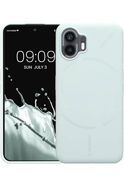 KWmobile Soft Flexible Rubber Cover - Θήκη Σιλικόνης Nothing Phone 2 - Cool Mint