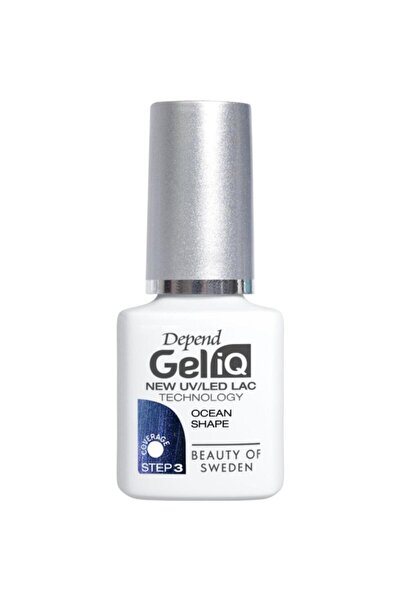 Depend Set 2 x Oja Semipermanenta Gel IQ UV LED, Ocean Shape, 5 ml