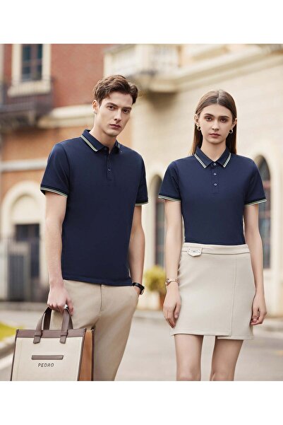 New Performance Arw50315 Seri̇ntutan--High Quality Buttoned Polo Collar Tshirt