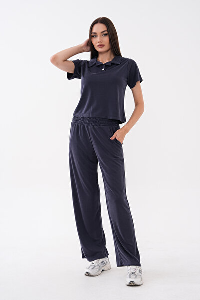 Mega Life Half Button Pique Modal Suit