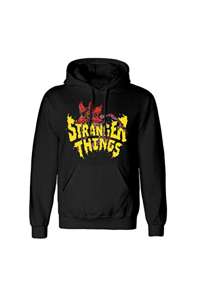 Heroes inc Hanorac cu model Stranger Things, Heroes inc, poliester/bumbac, ne...