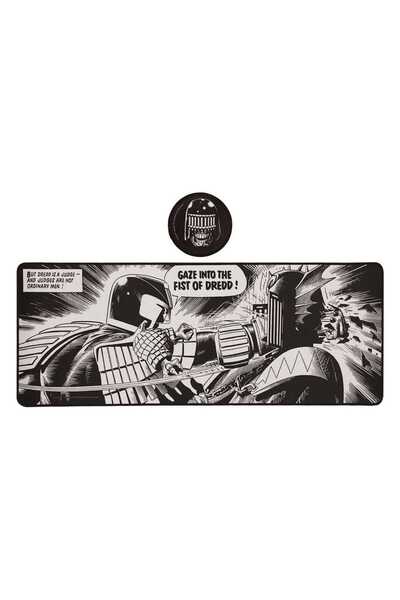 Fanattik Patura de birou si suport cu Zandarmul Dredd, FaNaTtik, 800x300x3mm,...