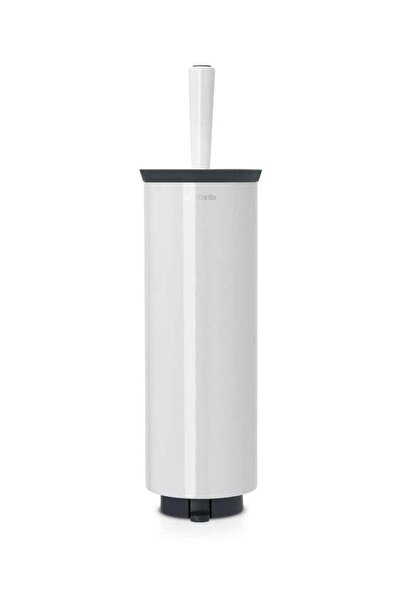 Brabantia فرشاة المرحاض وحاملها - ستانلس ستيل أبيض