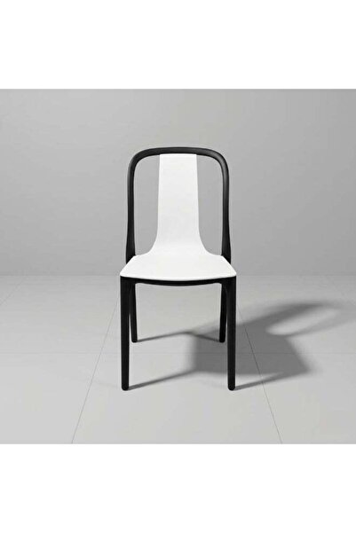 Generic Marcolo Verona Chair, Modern Two-Tone Plastic Dining Chair, Ergonomic...