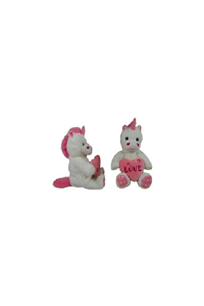 OEM Unicorn de pluș cu inimă 28 cm Sun Day
