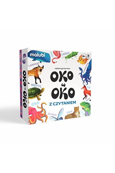 OEM Malubi Gra educativă O ochi în ochi cu citire interactivă 6+