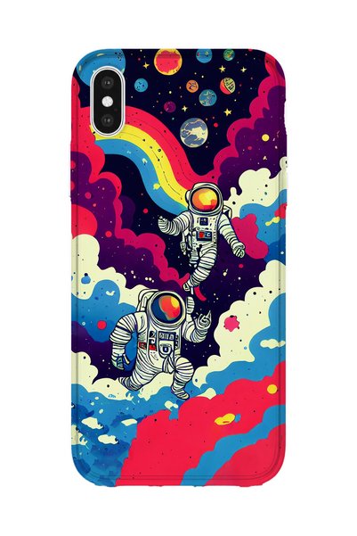 lelia حافظة هاتف شفافة مطبوعة متوافقة مع iPhone XS Max |   مجموعة كوزميك وِسب...