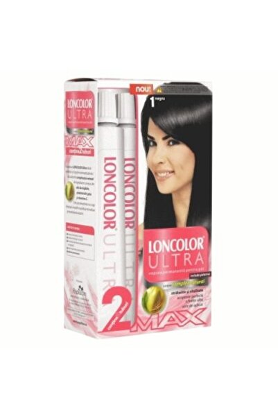 Loncolor Vopsea pentru Par, Ultra Duo, 1 Negru
