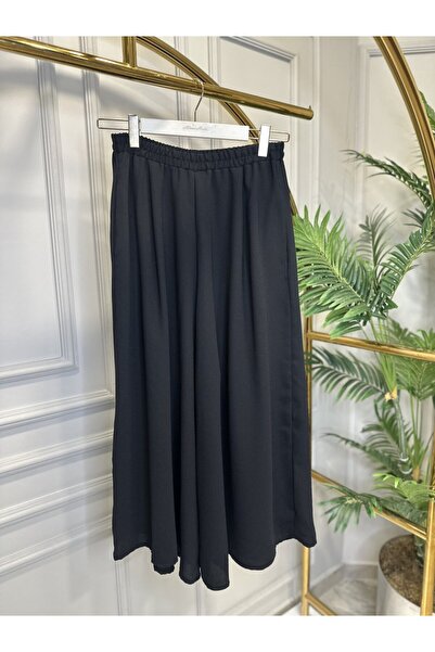 ALANURMODA 26081 wide leg trousers black