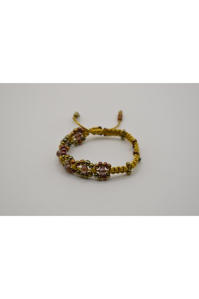 Designed Handmade Amber Blossom