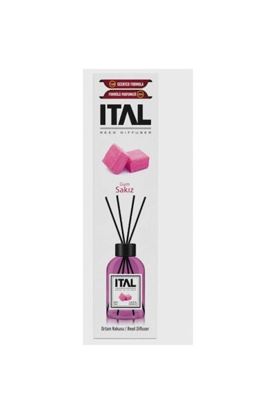 İtal Odorizant de cameră cu bețișoare parfumate Bubble Gum, 100 ml