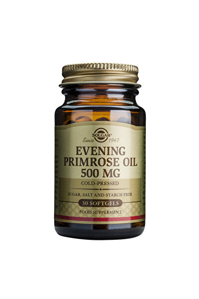 Solgar Έλαιο Νυχτολούστρας 500 mg 30 Μαλακές Κάψουλες