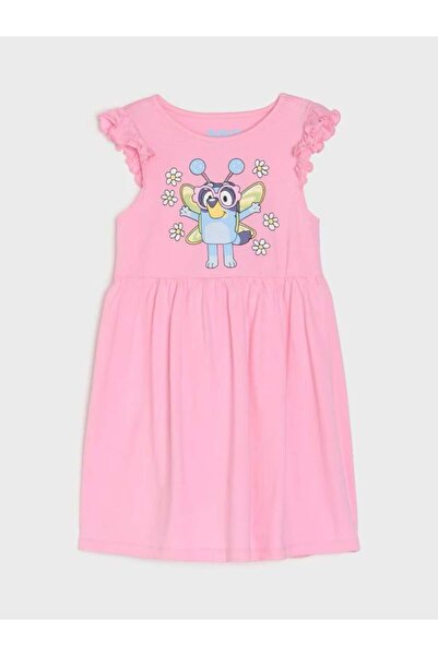 Mabikidsco Bluey Pamuklu Elbise