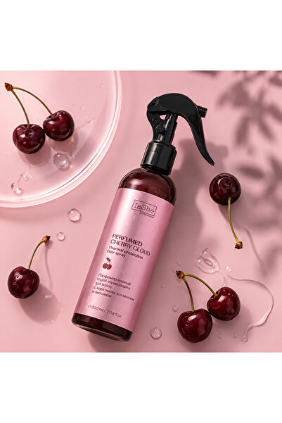 tashe Professional Perfumed Cherry Cloud Termal Koruyucu Saç Spreyi 200 ml
