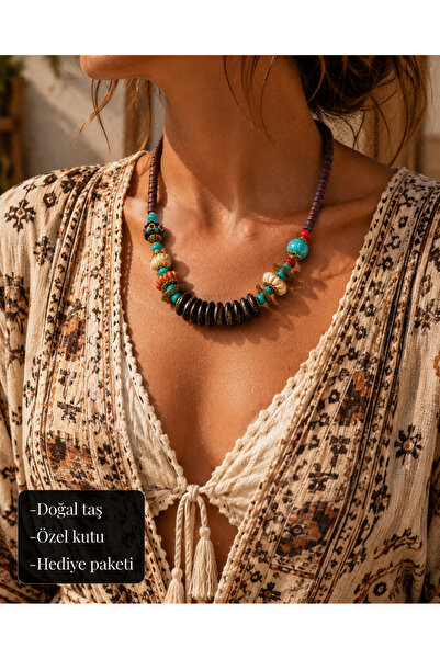 HER ŞEY NOTA www.herseynota.com Bohemian Narelle & Zafina Natural Stone Detai...