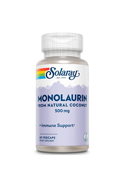 Solaray Monolaurin 500mg 60cps Secom,