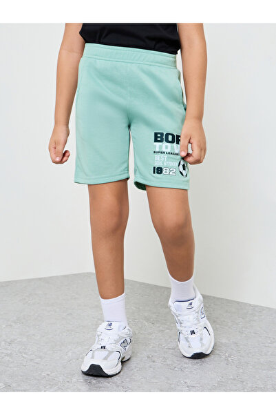 Styli Boys Placement Print Shorts