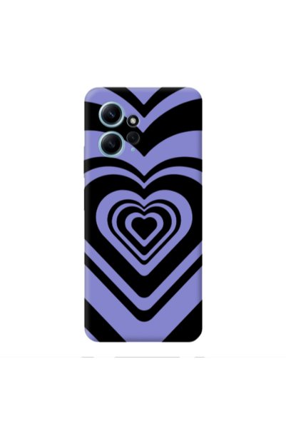 Other Xiaomi Redmi Note 12 4G Hypnosis Purple Colored Silicone TPU Θήκη