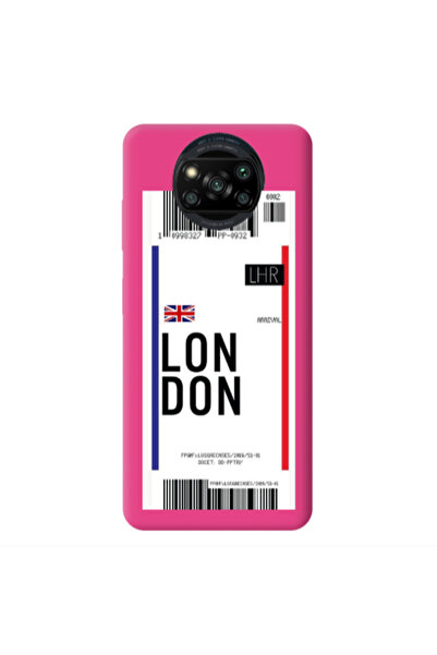 Other Xiaomi Poco X3 /X3 Pro London Arrival Fuchsia Colored Silicone TPU Θήκη