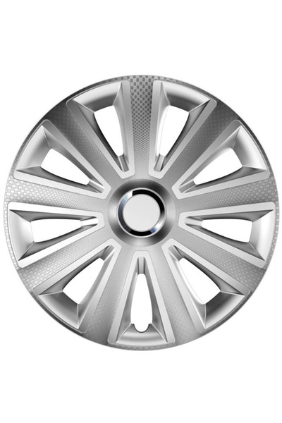 OEM Τάσια Αυτοκινήτου Aviator Ασημί - Carbon Με Δαχτυλίδια Χρωμίου 104295 Rc ...