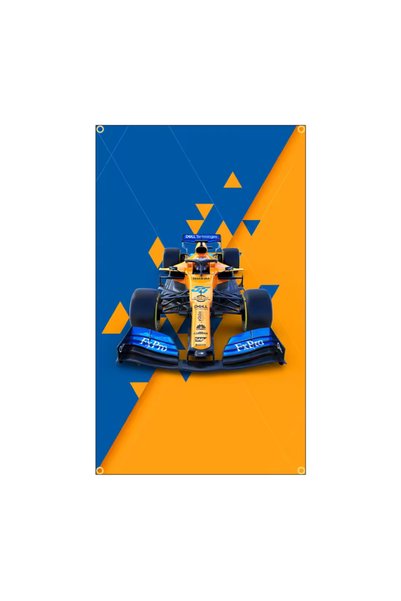 OEM Σημαία διακοσμητική F1 flag Decor 60x90cm - Μπλέ